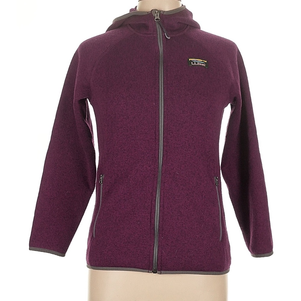 L.L. Bean Women's Deep Purple Utility Jacket